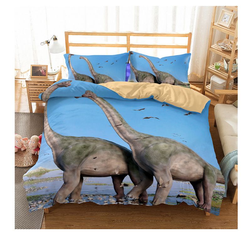 Grosshandel Jurassic Park 3d Dinosaurier Bettwasche Sets Jungen Kinder Bettwasche Bettbezug Kissenbezug Sets Single Double Queen Super King Fur Au Us
