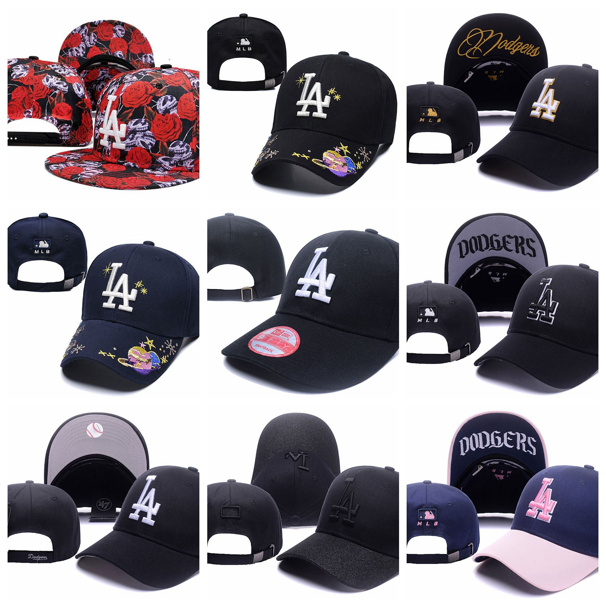 la dodgers denim hat