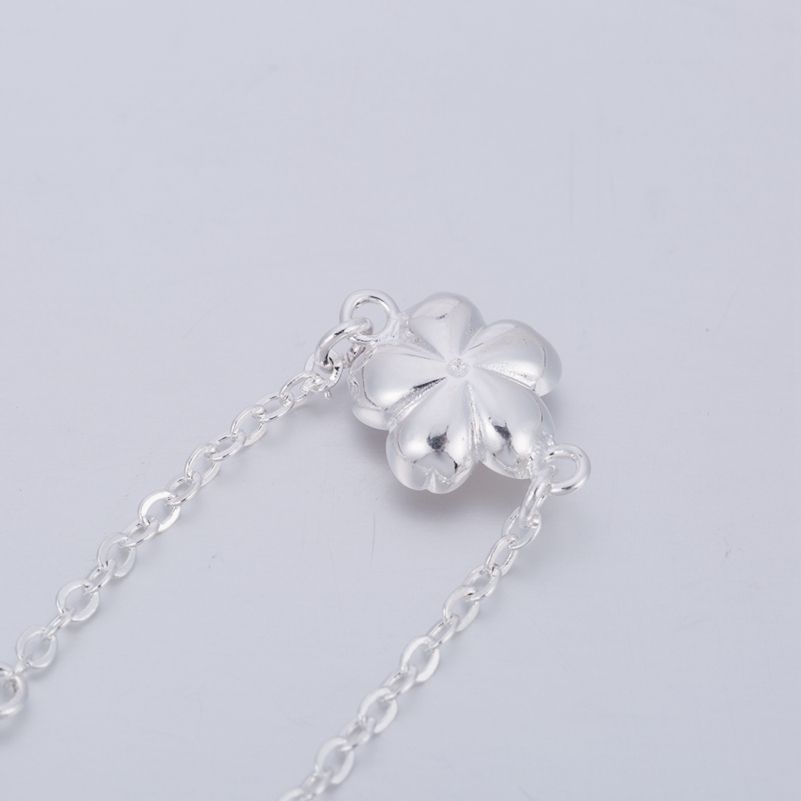 Acheter Shuangshuo Nouvelle Mode Fleurs De Cerisier Bracelets Bracelets Fleur Manchette Bracelets Pour Femmes Chaîne Lien Charme Bracelet Pulsera De