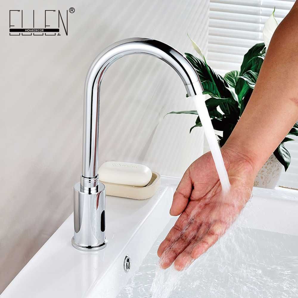 2019 High Quality Basin Faucet Chrome Cold Hot Hand Touch