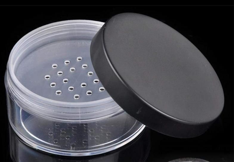 2020 50G 50ml Empty Sifter Jar Loose Powder Blusher Puff Case Box