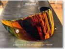 Klar + Rot-Gold 2-Visiere