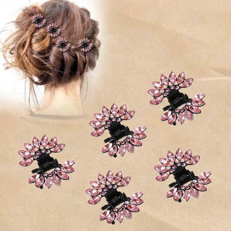 floral hair clips wedding