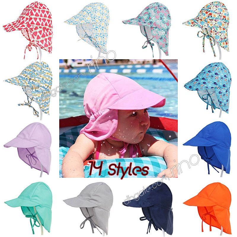 sun protection swim hats