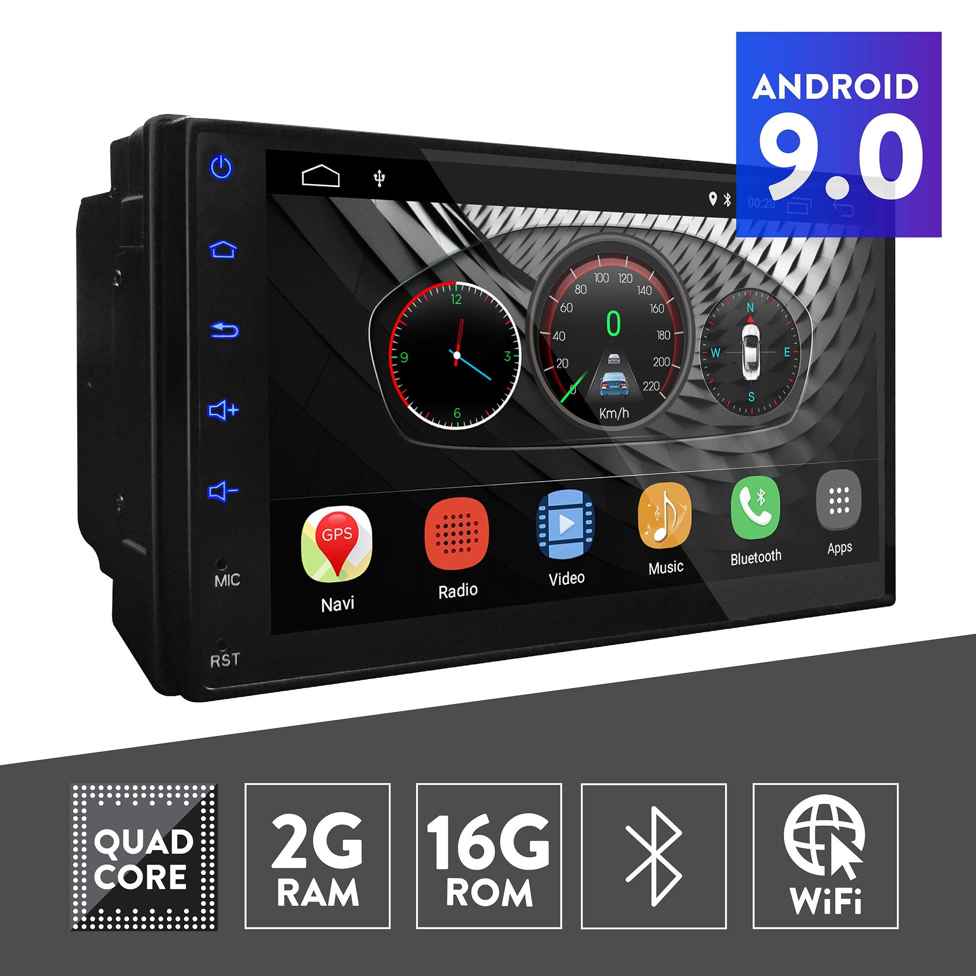 UGAR 7 Inch Android 9.0 2GB RAM 