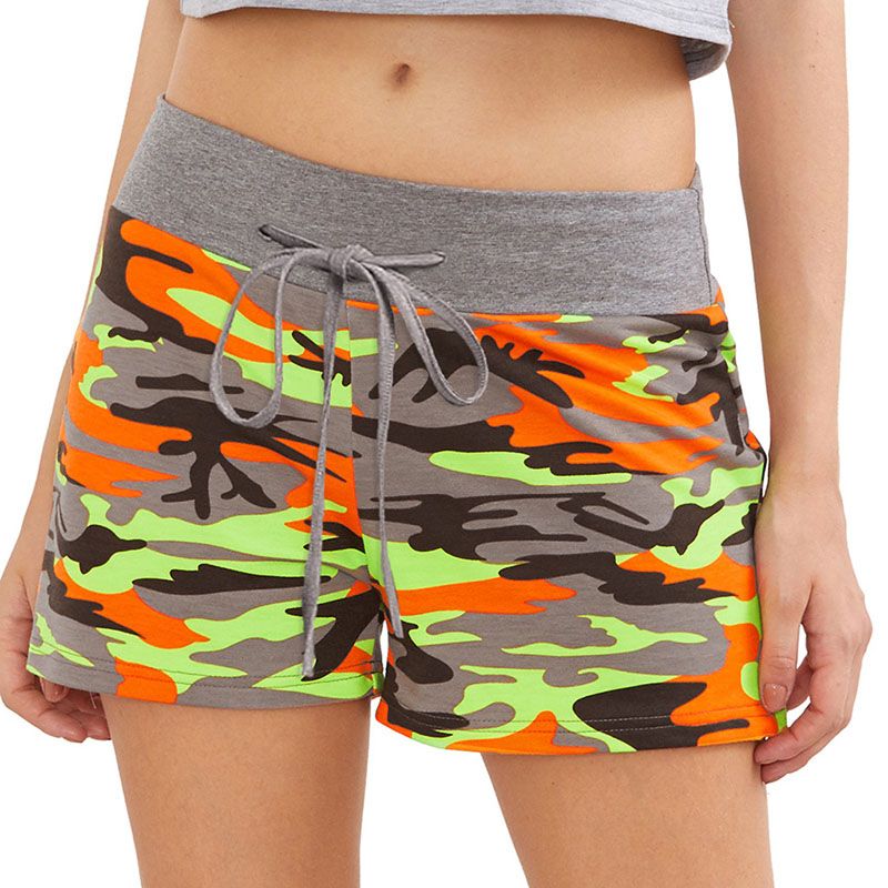 camo sports shorts