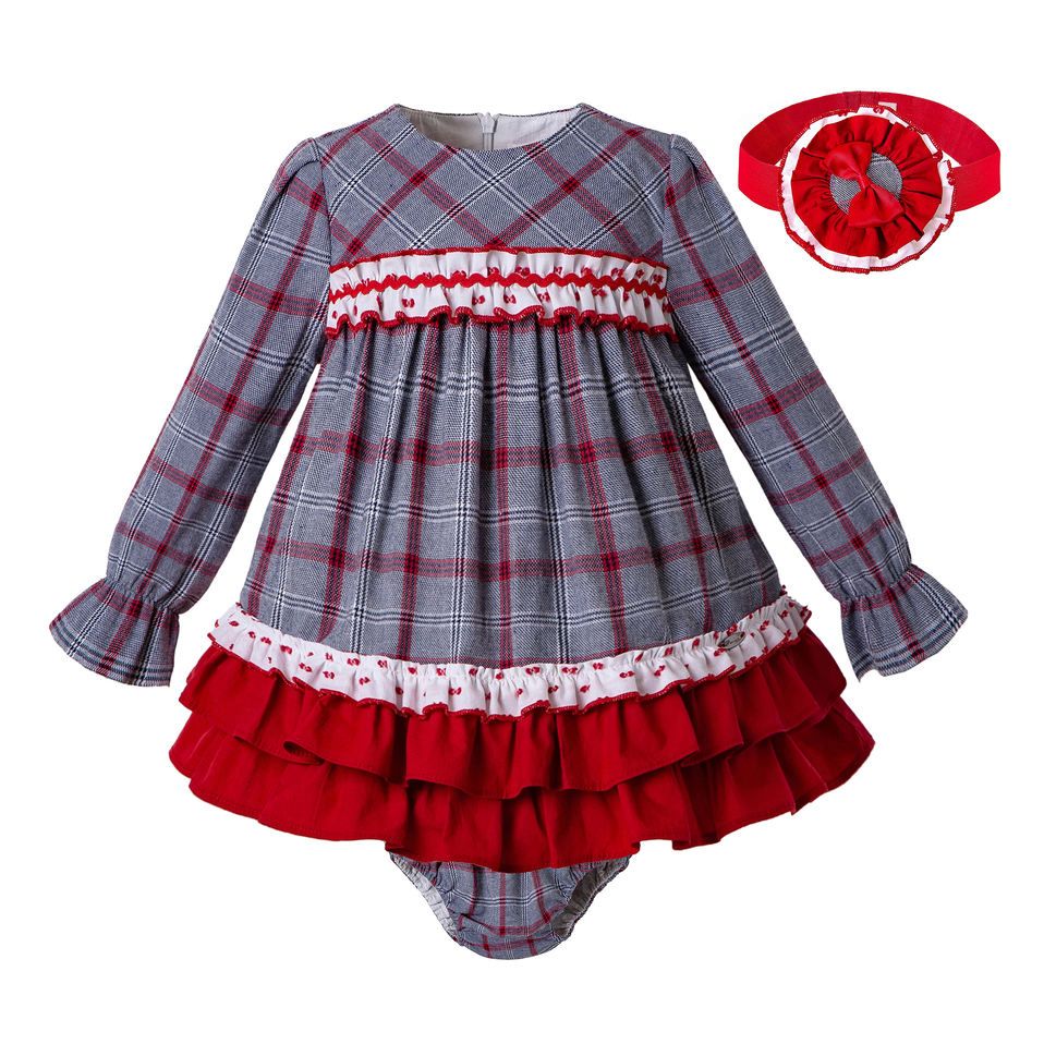 ruffle girl christmas outfits