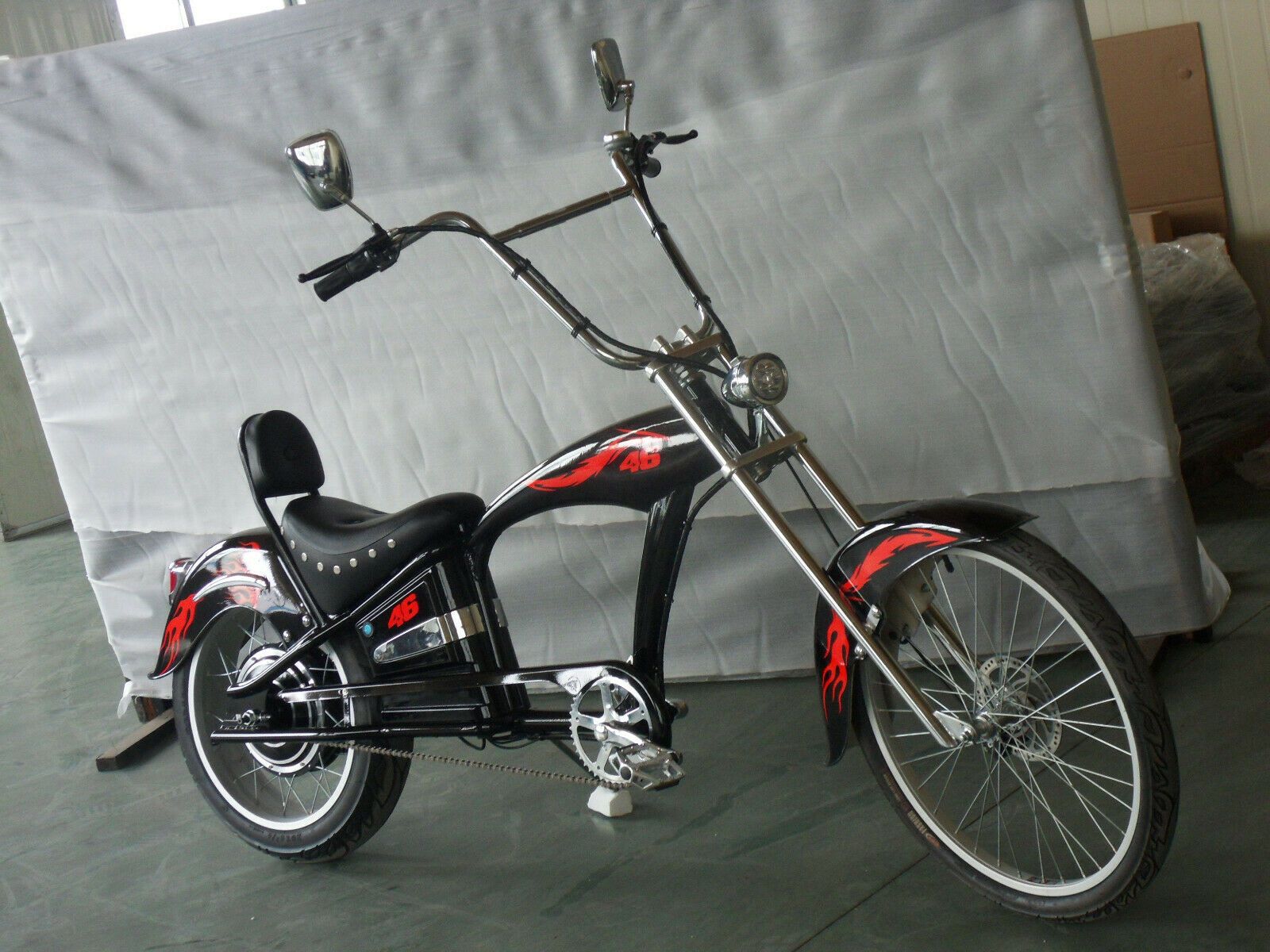 fat tire chopper bike