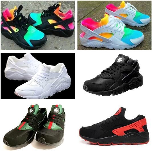 huarache rainbow shoes