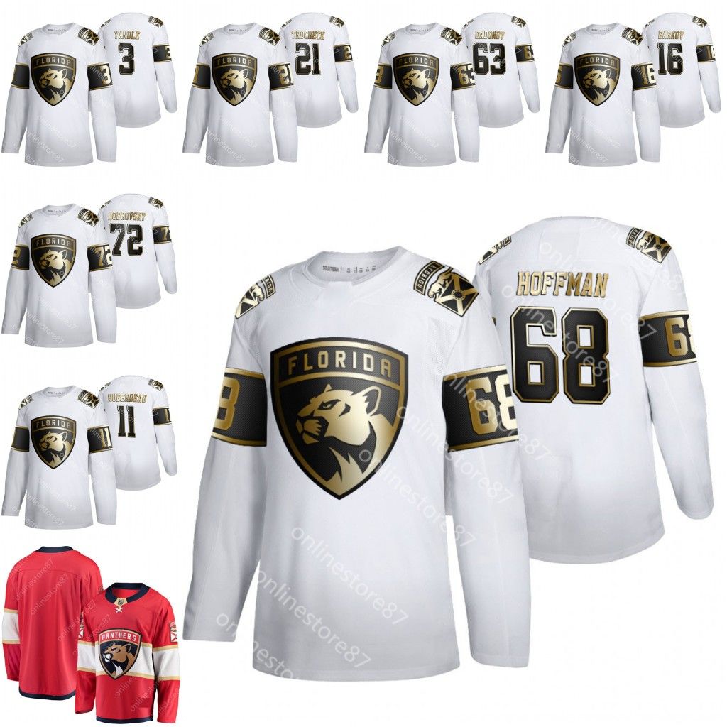 black florida panthers jersey