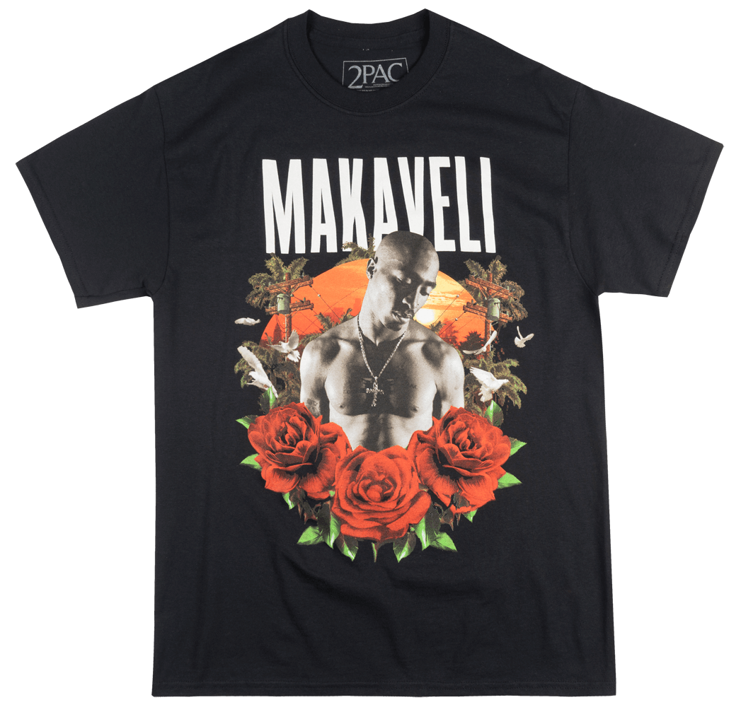 2pac makaveli shirt