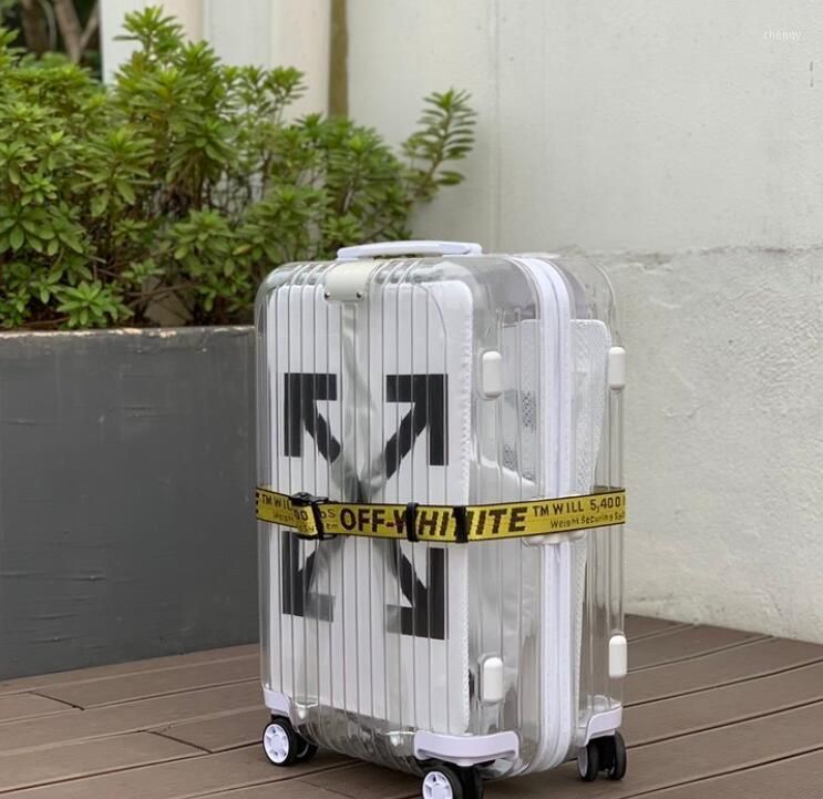 Compra Bolsas De Moda Para Hombre Y Mujer Maleta Policarbonato Transparente  Es Luz Extra Color: Blanco Y Negro Tamaño: 20 Pulgadas Barato | Entrega  Rápida Y Calidad | Es.Dhgate