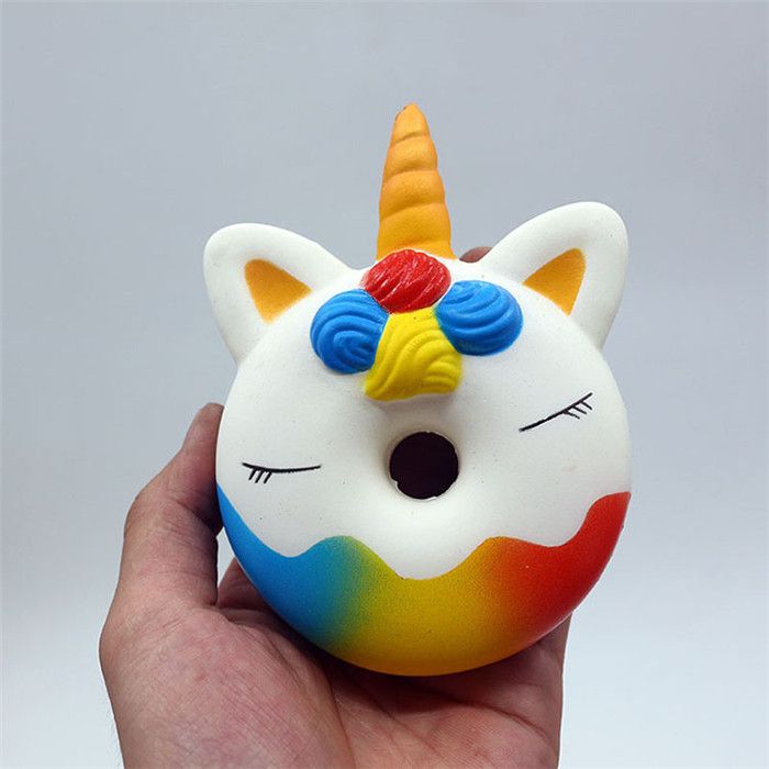 unicorn squishy donut