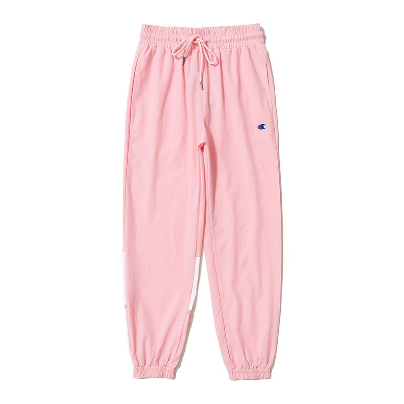 pink champion track pants