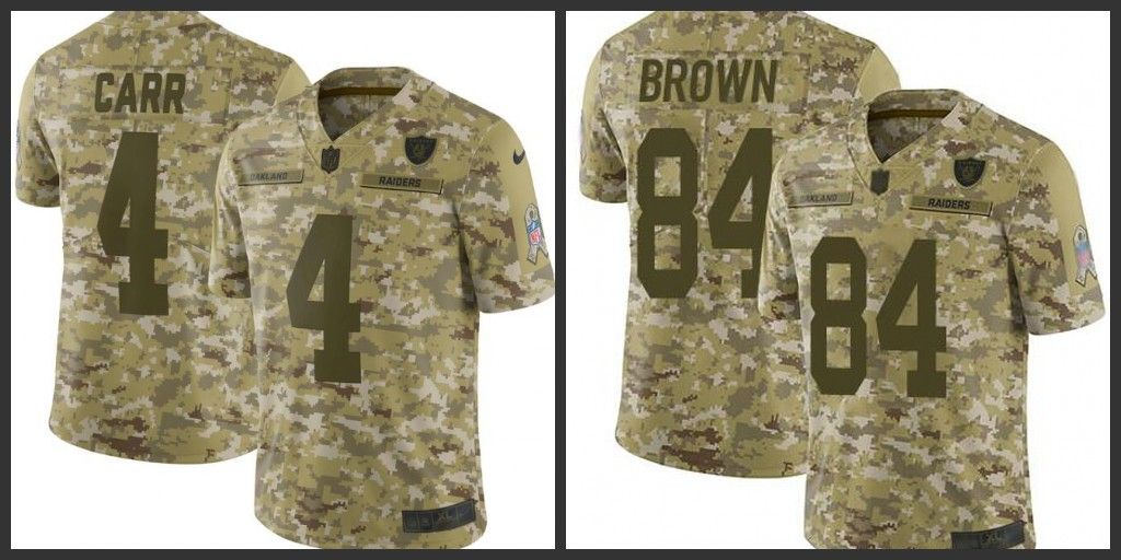 raiders army jersey