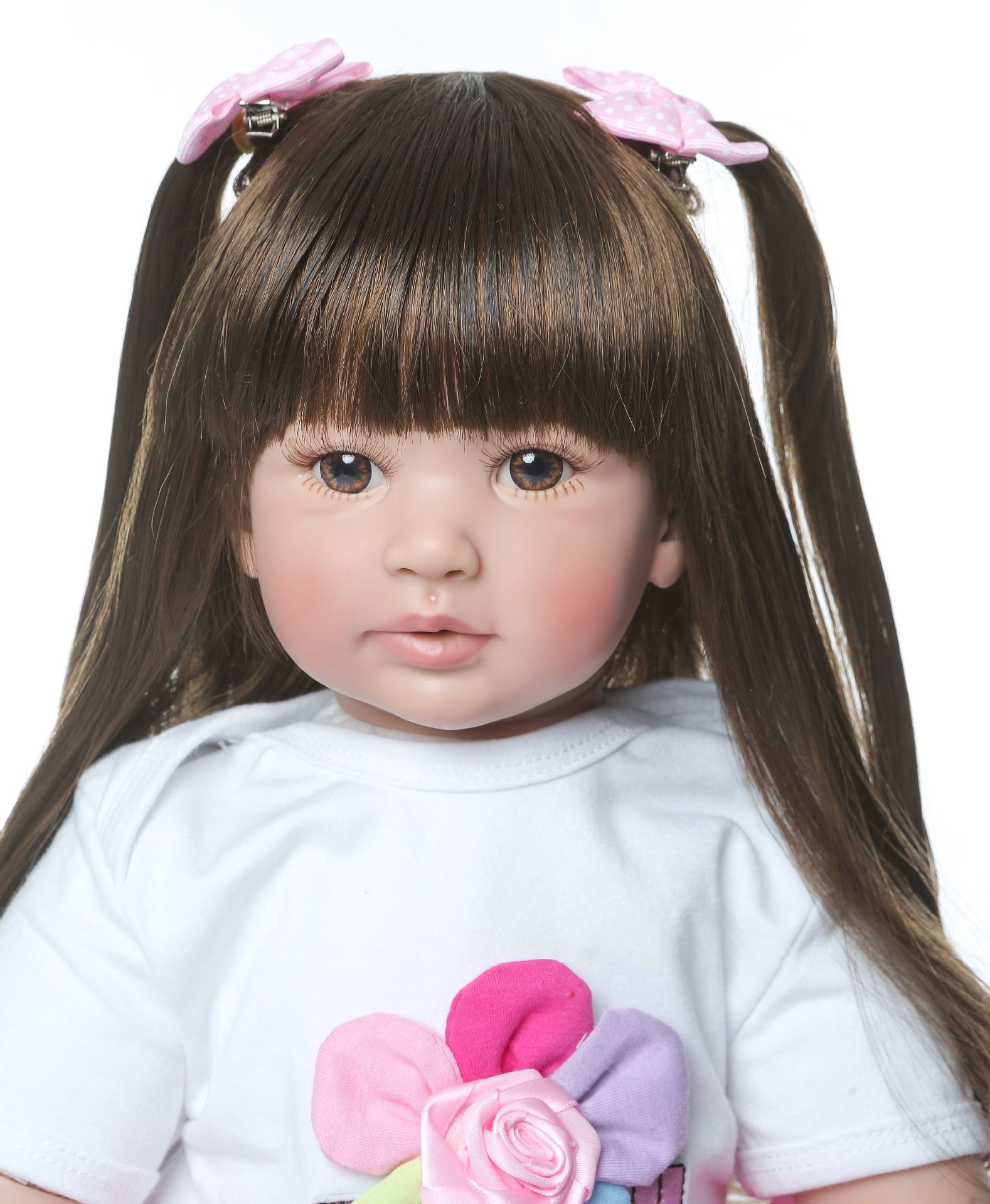 reborn toddlers with long hair