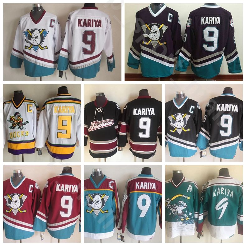 black mighty ducks jersey