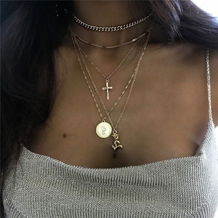short chain heart necklace