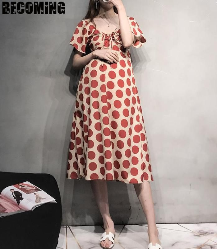 2021 Big Size Maternity Dress Pregnant Summer Dress Pregnancy Clothes Maternity Pregnent Clothes Plus Size Shirt From Oliveer 25 69 Dhgate Com