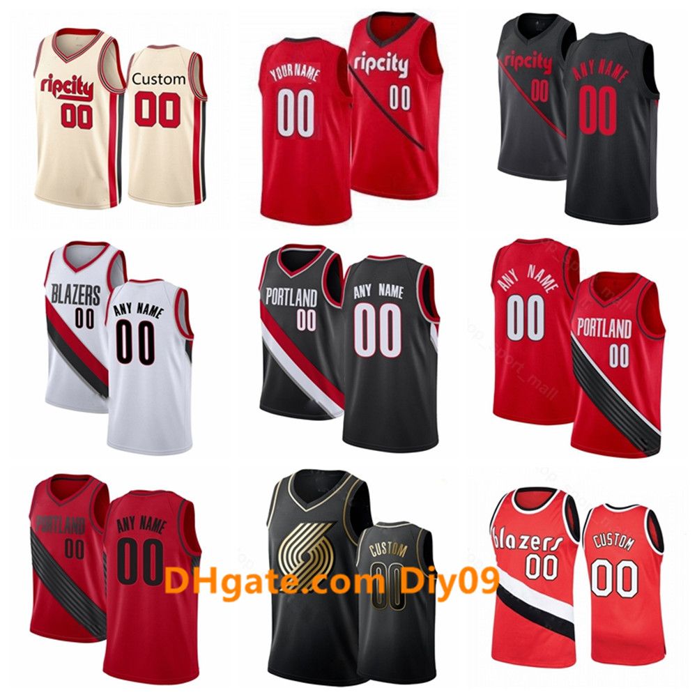 Portland Trailblazers Style Customizable Basketball Jersey – Best Sports Jerseys