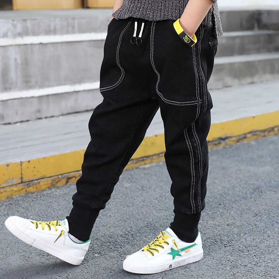 Compra Pantalones Para Niños Bebés Ropa De Primavera Para Niños Bebés De 4  13 Años Pantalones Largos Ropa Para Niños Chicos Cómodos De Otoño Pantalones  Vaqueros Barato | Entrega Rápida Y Calidad | Es.Dhgate