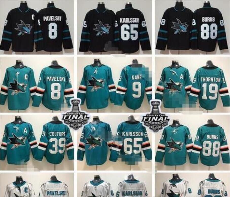 stanley cup sharks jersey
