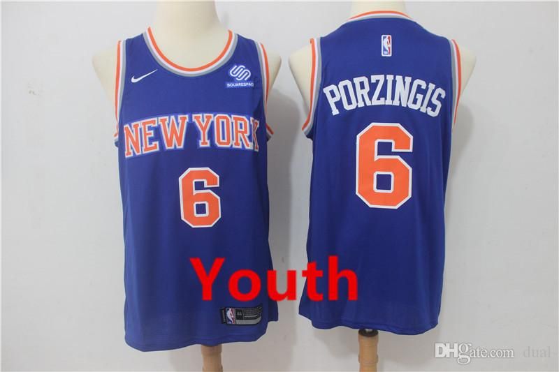 new york knicks blue jersey
