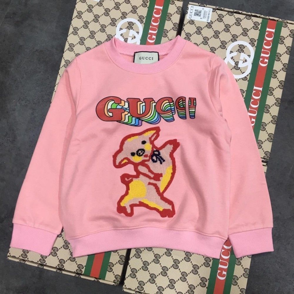 gucci pig cardigan