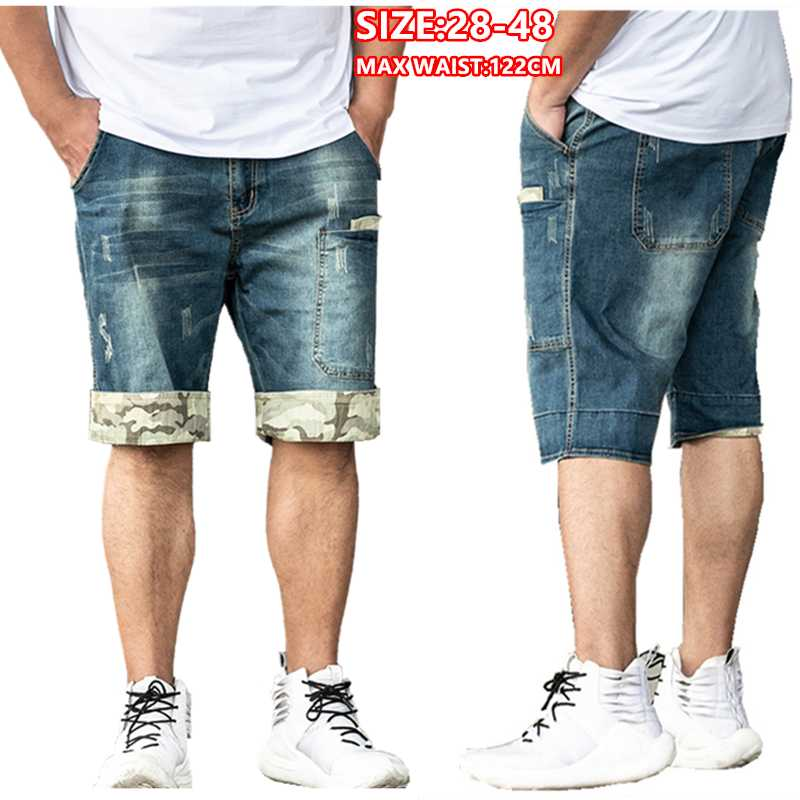 mens denim shorts 42 waist