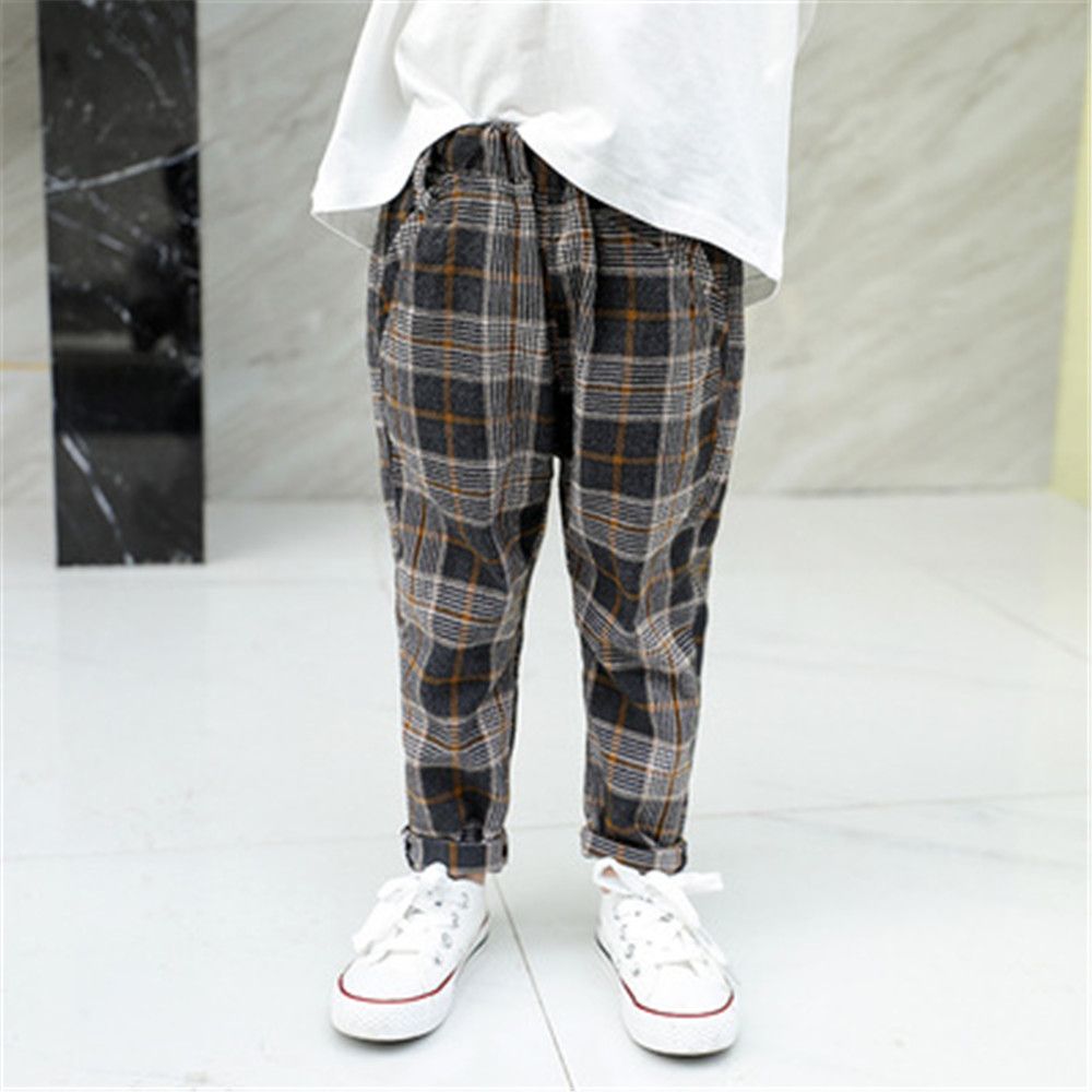boys tartan pants