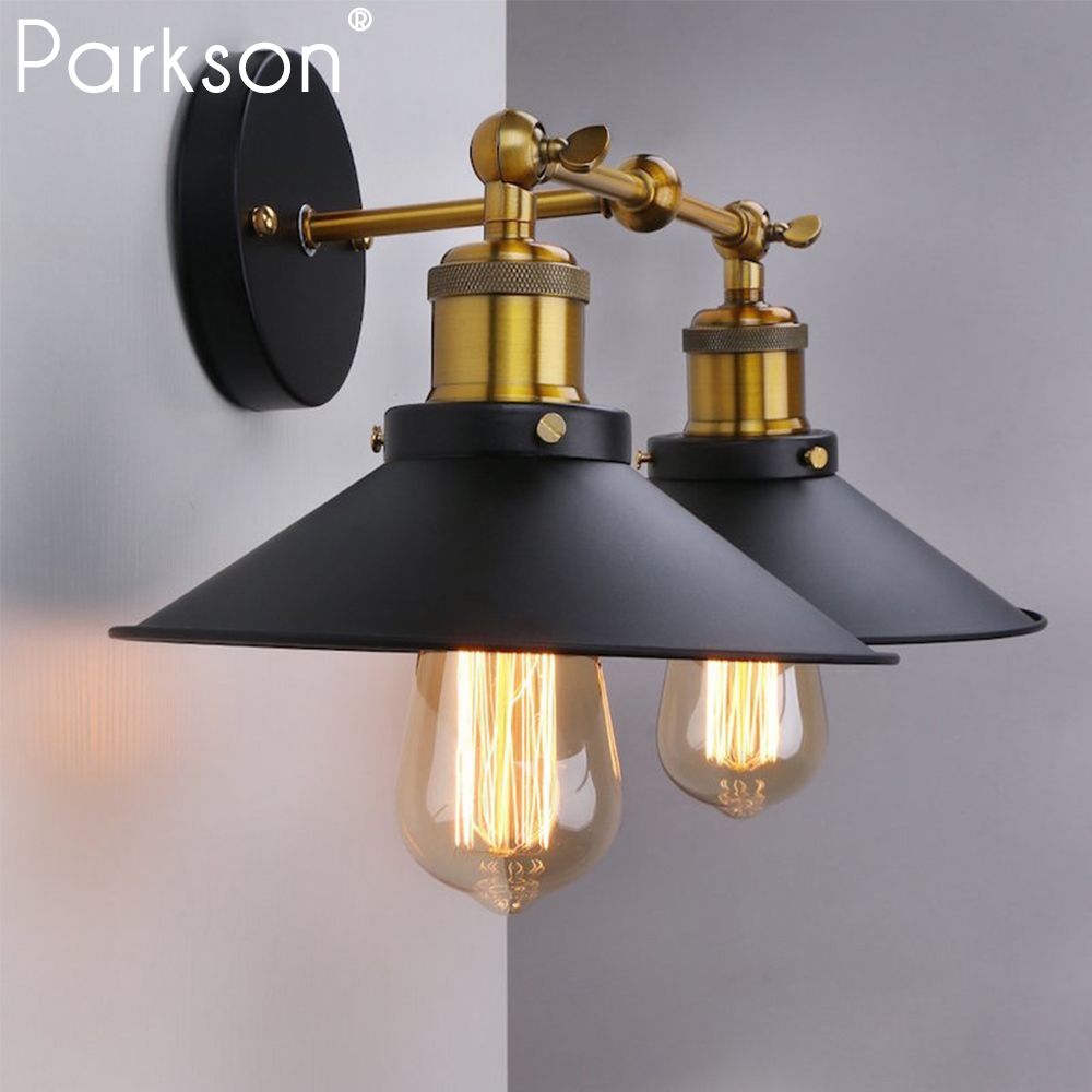 2020 Vintage Retro Wall Lamp Black Industrial Decor Wandlamp Living Room Bedroom Bathroom Wall Light Led Lighting Room Bedside Lamp From Yujinnice 24 59 Dhgate Com