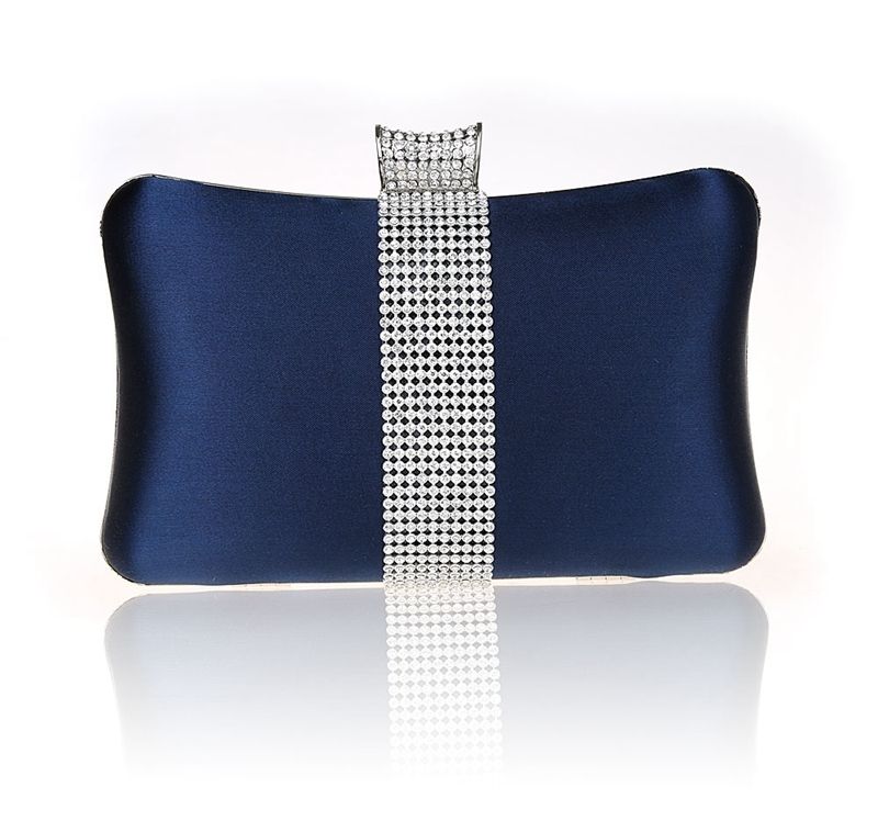 navy blue evening bag