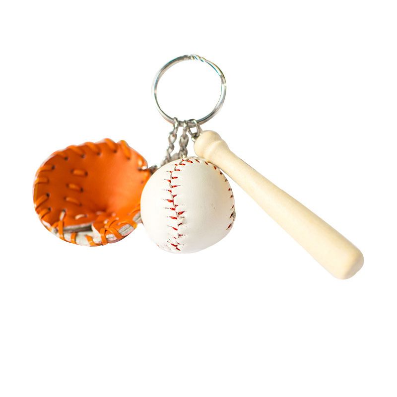 2021 Keychain Baseball Key Chain New High Quality Baseball Bat And