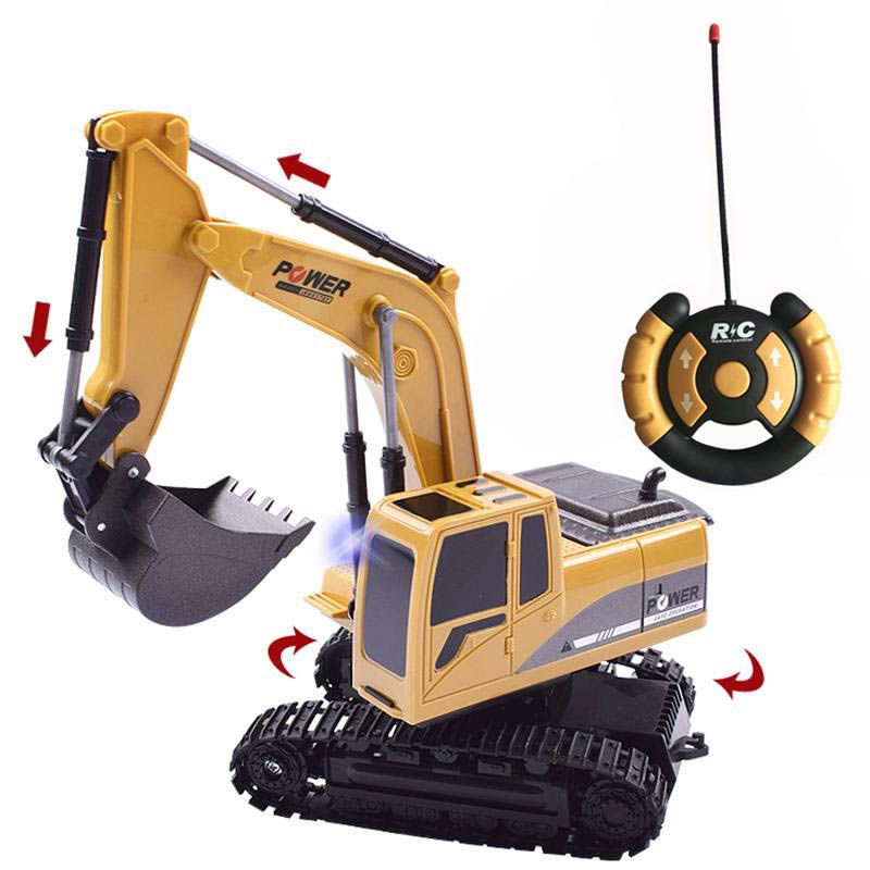 radio controlled excavator toy