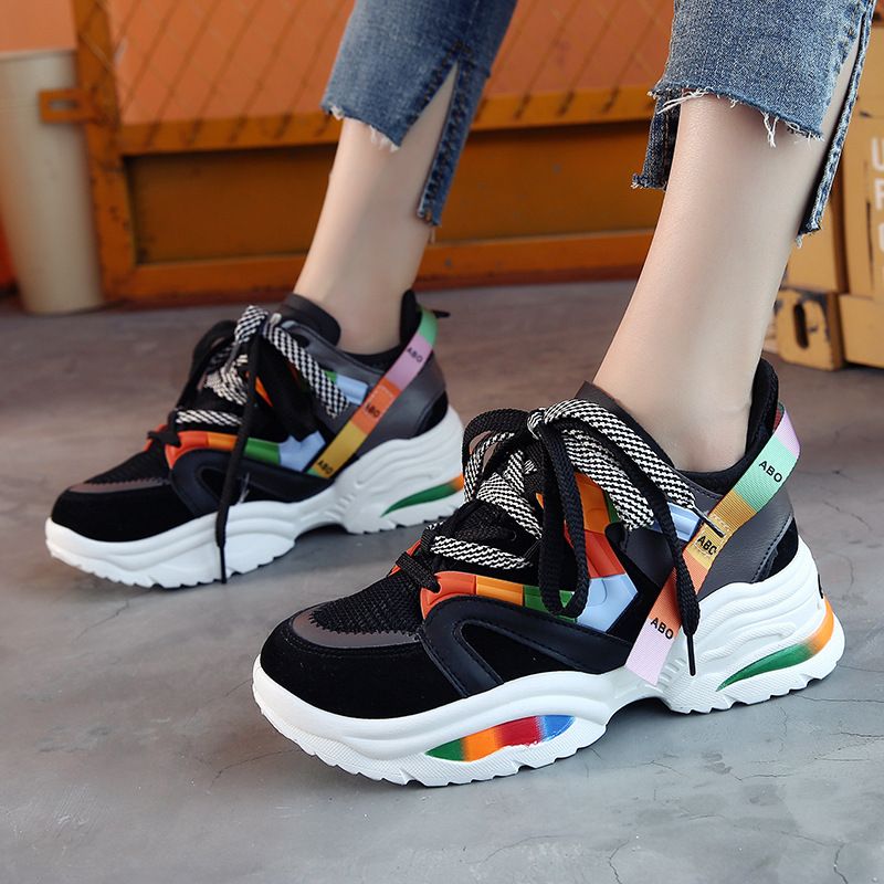 Spring Colourful Women Casual Sneakers 