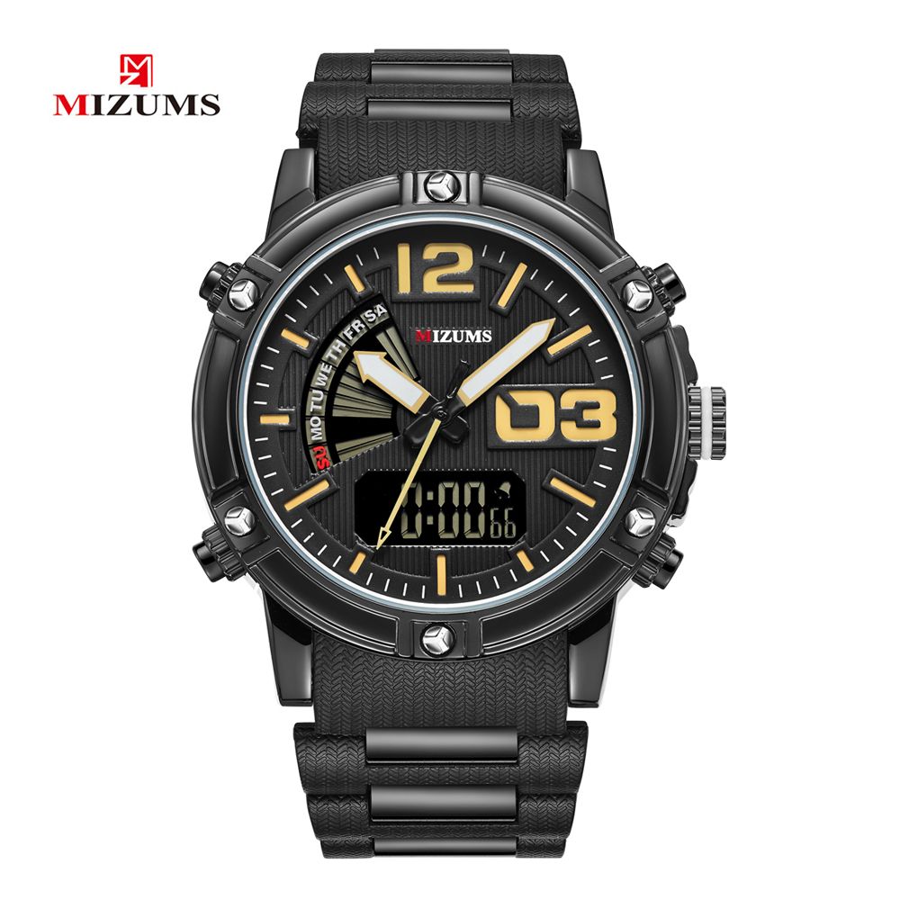 Mizums Sport Watch For Men Waterproof Mens Wrist Watches Man Black Band Male Clock Military Relogio Masculino Luxury Hours 2019 Hour Cheap Branded Watches Buy Cheap Watches Online From Liunian00826 13 34 Dhgate Com