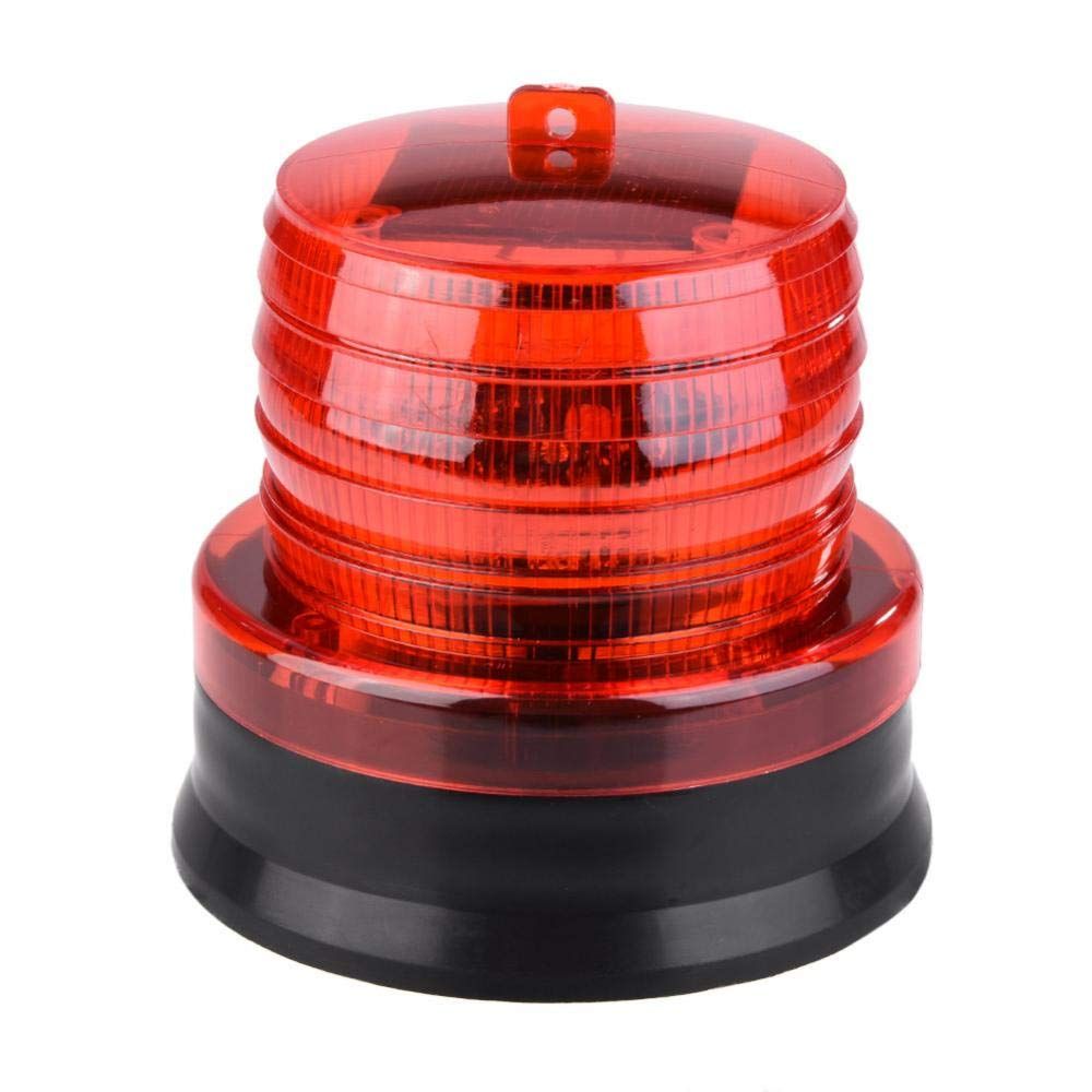 Acquista Led Rosso Lampeggiante Solare Lampada Stroboscopica Emergenza Spia Con Base Magnetica Il Traffico Automobilistico Attenzione A 14 71 Dal Chrissy9421 Dhgate Com