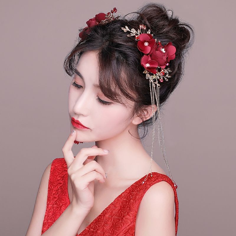 side hair clips for weddings