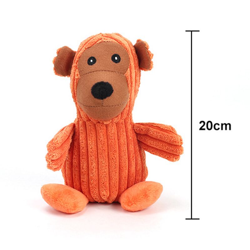 squeaky rubber monkey dog toy
