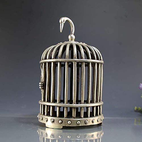 2020 White Copper Magpie Bird Cage Decoration Home Decoration