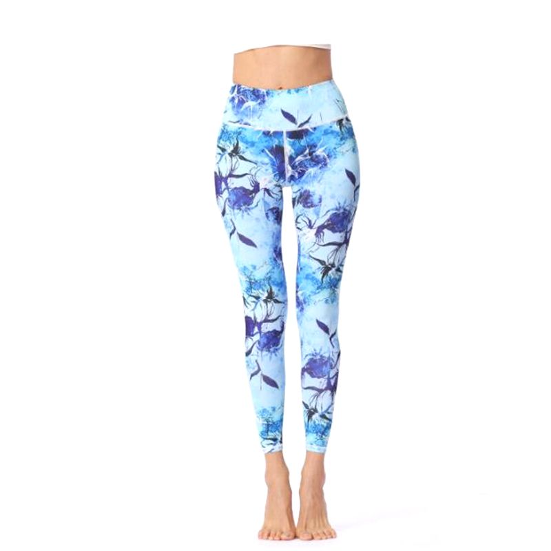 floral print yoga pants