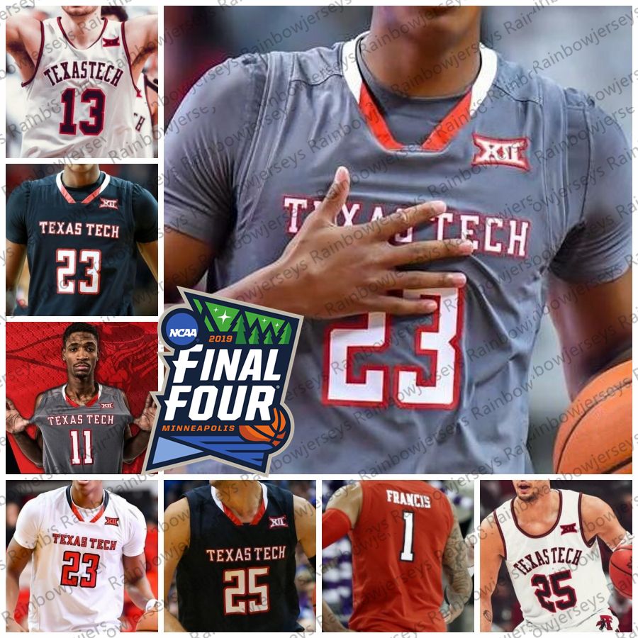 custom texas tech football jersey