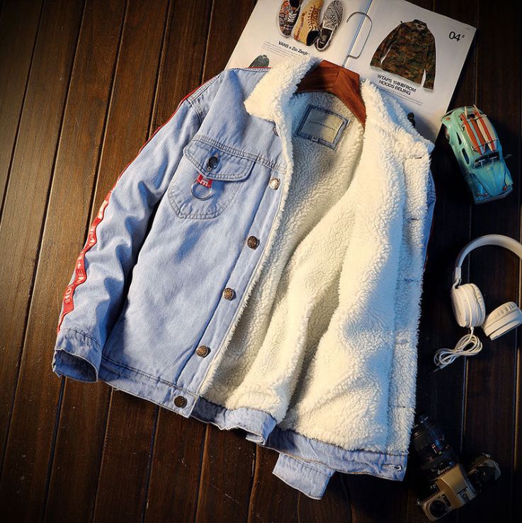Acquistare Jeans Moda Pecora Foderata 1990 Giacca In Stile Rockabilly Jean  Overcoat Denim Novità Applique Ragazzo Uomini Giacche Plus Size Economico |  Consegna Veloce E Qualità | It.Dhgate