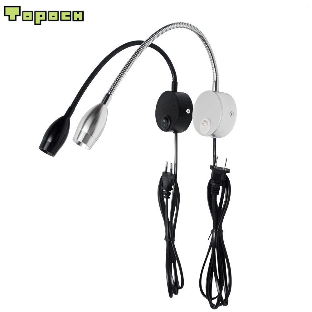 plug in reading light with wall mount