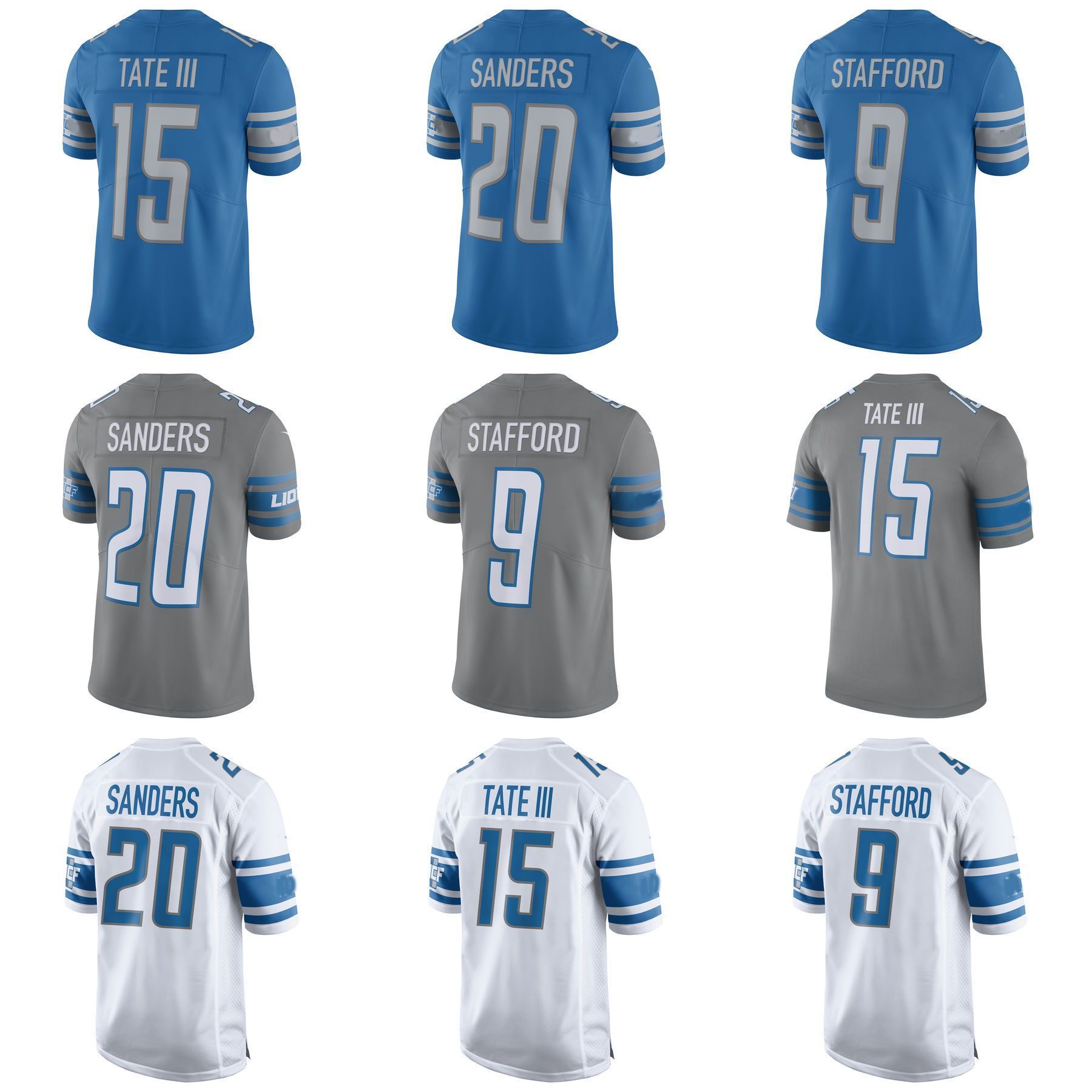 detroit lions jersey 2017
