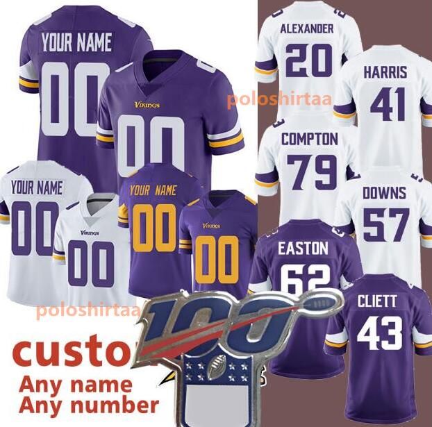 custom nfl vikings jersey