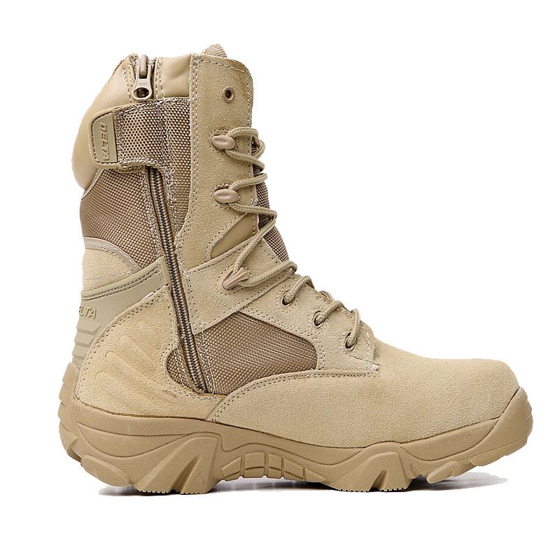 2020 Mens Desert Camouflage Tactical Boots Men Outdoor Combat Army ...