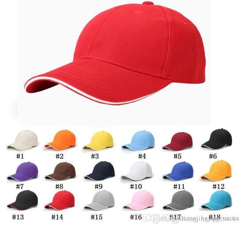 plain baseball hats
