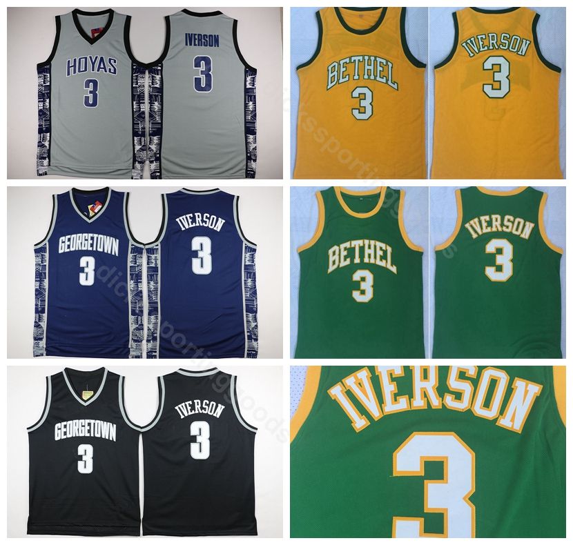 allen iverson jersey mens small