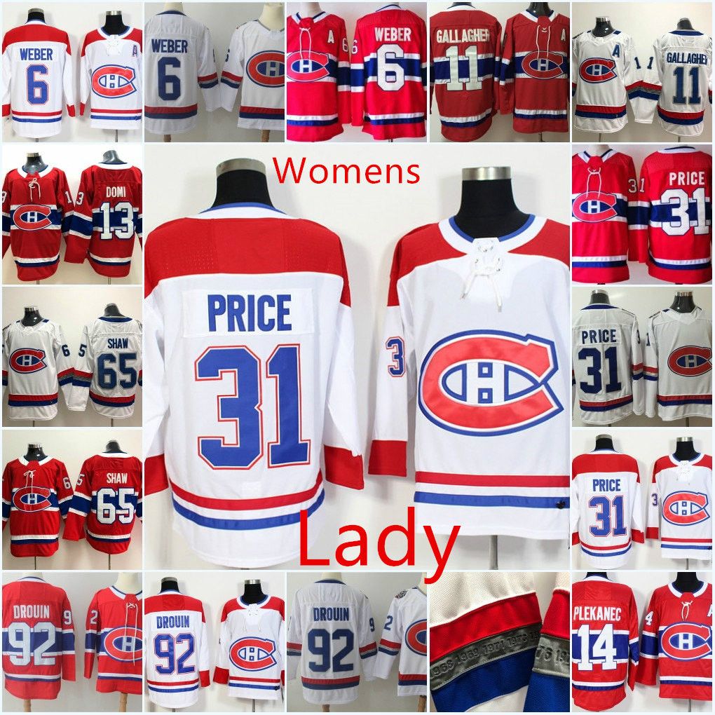 shaw canadiens jersey